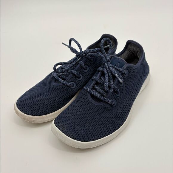 Allbirds | marine blue tree runners | women’s size 10 - Picture 2 of 9